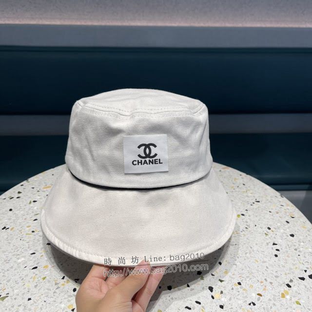 Chanel男女同款帽子 香奈兒2021春款新品漁夫帽遮陽帽  mm1544